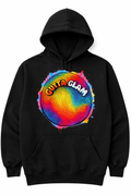Multi ColorThumb Print Graphic Hoodie