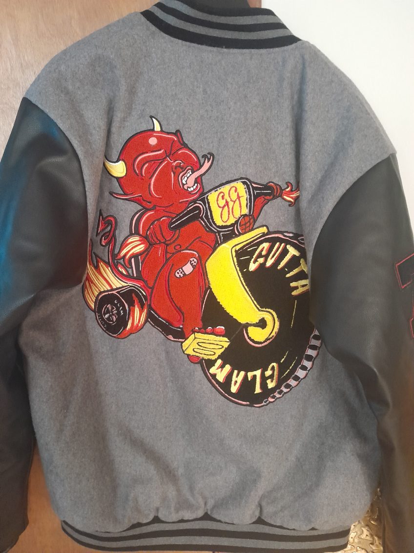 Gutta Glam Jersey Jacket
